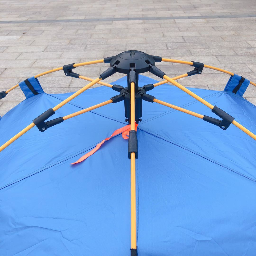 Cheap Goat Tents Outdoor Supplies Double layer Camping Tent 2 3 4 People Automatic Spring type Quick opening Sunscreen Rainproof Windproof Tents Tents 